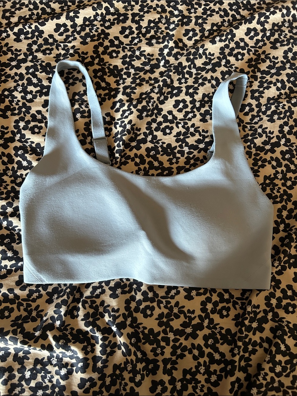 lululemon athletica Light Blue Seamless Sports Bra